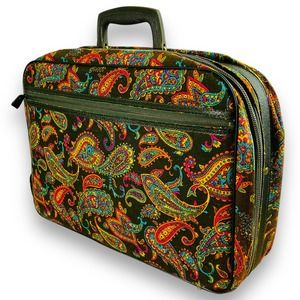 Paisley Print Travel Bag - Multicolor